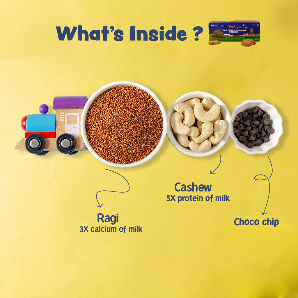 Healthy Tiffin- Pasta, Sathu Maavu & Ragi cookies