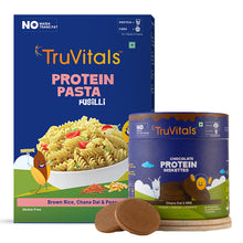 Load image into Gallery viewer, High Protein- Sweet &amp; Savoury Combo (Protein Pasta &amp; Protein Diskettes)
